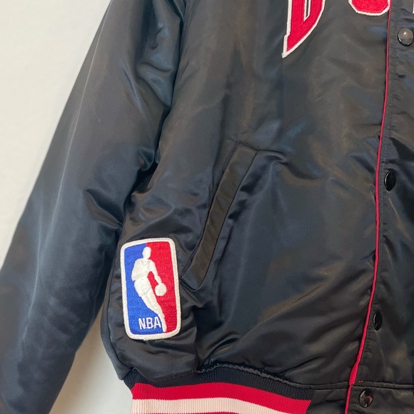 REVERSIBLE NBA Chicago Bulls vintage Starter coat - Picture 10 of 16